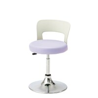 松吉医科器械 マツヨシ クランケチェア(背付) MYN3230R ラベンダー