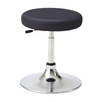 松吉医科器械 マツヨシ クランケチェア(背なし) MYN3235R ブラック