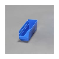 アズワン 105x300x100mm パーツトレー/ラック棚用(青) EA661EB3