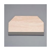 アズワン 225x140mm ゴムベラ(くし目型) EA579AJ71