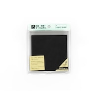 ヒカリ シリコンゴム100mm角 黒 T付2枚入 GC1001T