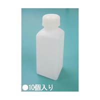 瑞穂化成工業 40x40x115mm/0.10L 角型広口ポリ容器(10個) EA508AF1B