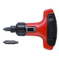 アネックスツール T型ラチェットドライバー(ビット収納式) No.370