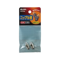 朝日電器 ニップル球2.2V 0.25A GA21NH