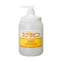 サラヤ 1.2kg ポンプ付空瓶スクラビン用 23110