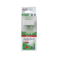 朝日電器 TEL用中継コネクタ6極2/4芯 TEA001