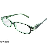 エール 老眼鏡 シニアグラス メンズ レディース グリーン リーディンググラス 軽量 +1.00