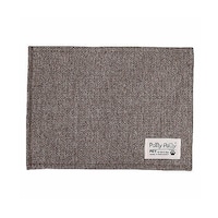 サンベルム ペットマット 40×30cm PallyPallyPET ランチョンマット 犬 猫 はっ水 ブラウン PT6210