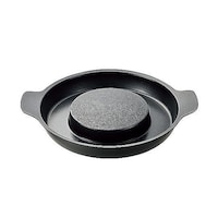 パール金属 焼きしゃぶ鍋 28cm フッ素加工 アルミ鋳物製 HC0650