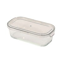 パール金属 保存容器 レンジスタック 耐熱ガラス 650mL HC0998