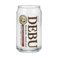 サンアート グラス 360mL 缶型グラス DEBUグラス SAN4882