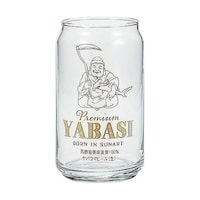 サンアート グラス 360mL 缶型グラス プレミアムヤバし SAN4878