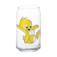 サンアート グラス 360mL 缶型グラス レトロ ククッカー SAN46044