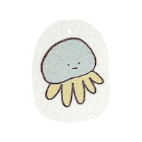 オカトー キッチンスポンジ pukutena 水でふくらむ セルローススポンジ 海の生き物 クラゲ