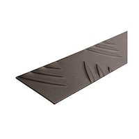 光モール アルミ平板縞目黒