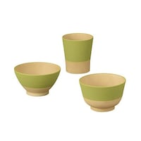 カノー 茶碗 汁椀 コップ やさしい彩り むつみ揃 3点セット