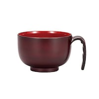 カノー 汁椀 らくらく汁椀 茜杢目