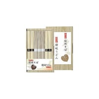 アズワン メンショウヤ ヨシイ 信州そば・讃岐うどん詰合せ 2859012