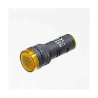 YIJIA φ16LEDパイロットランプ(黄色・12V) AD1616E12VY
