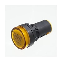 YIJIA φ22LEDパイロットランプ(黄色・24V) AD1622DS24VY