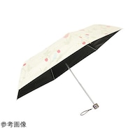 ミクニ MKN 黒コーティング傘 50cm楽ミニ Mansikka アイボリー S2518024