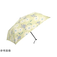 ミクニ MKN 50cm軽量コンパクトミニ傘 フルールブロンシュ イエロー S3114511