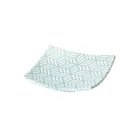 ヤマコー 用美 角小皿 水 yamaco27940