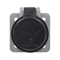 CROUSEHINDS 保護 カバー プラスチック ブラック E1016SC32