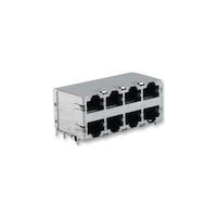 ジャック RJ45 マルチ ポート 2X4 55692621