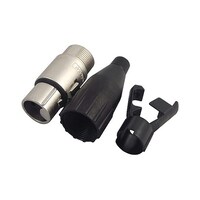 アンフェノール ソケット XLR ニッケル 3ポール AC3F