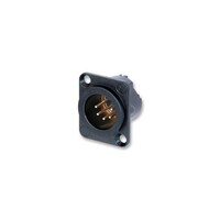 Neutrik プラグ XLR ブラック 5ポール NC5MDLXB