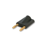Neutrik バナナ プラグ デュアル ブラック NYS508B