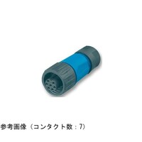 アンフェノール 円形 コネクタ レセプタクル 6ポジション ケーブル C016 30D006 100 12
