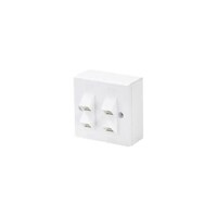 TUK フェースプレート RJ45 8P8C 4ポート CAT5E FJ445
