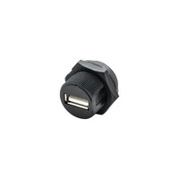 Amphenol LTW 密閉型 USB 2.0 タイプ A プラグ IP68 UA20PMFPSC8001