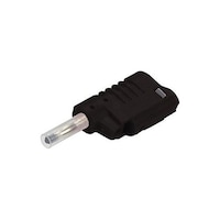 CAL TEST ELECTRONICS 4MM バナナ プラグ リトラクタイル 36A BLK CT20150