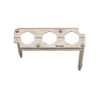 HARTING フレーム メタル M4 RCPT インサート 09400169912