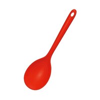 ワールド・クリエイト ヴィヴ シリコン 抗菌 クッキングスプーン 72×265mm ダークレッド 60048