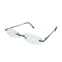 エール 老眼鏡 シニアグラス フチなし メンズ レディース リーディンググラス 軽量 +3.00 AF101S