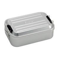 スケーター お弁当箱 アルミ製 スケーター 仕切り付き 600ml 1段弁当箱 シルバー シルバー