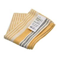 ダルトン ふきん キッチンクロス コットン ダルトン DULTON イエロー×ネイビー ※4個以上から注文可能(販売価格は1個単位の価格)