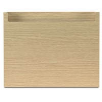 橋本達之助工芸 収納ボックス バスク マグネット ペーパーポケット レターポケット 幅25.4×奥行6.9×高さ19.8cm ナチュラル