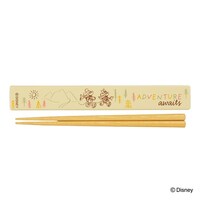 カノー 箸箱 抗菌箸18cm ミッキー ミニー アイボリー