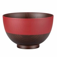 カノー 丼鉢 日本伝統色 京型塗分丼 古代朱