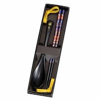 カノー 箸 スプーン 箸置き 3点セット 春秋