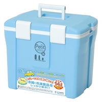 サンコープラスチック クーラーボックス 14L クールエース 14S プティ ブルー
