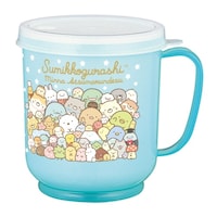 小森樹脂 コップ 300ml 蓋付クリーミーコップ すみっコぐらし グリーン ※4個以上から注文可能(販売価格は1個単位の価格)