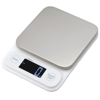 ドリテック キッチンスケール 5kg テリージュ 防水 計量器 ドリテック ホワイト