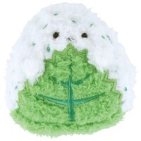 スケーター マスコット 巾着付き ぬいぐるみ おにぎり しそ