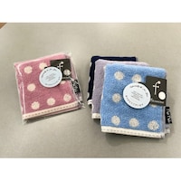 ありがとうございます ハンカチ ドット 10個入 ※4箱以上から注文可能(販売価格は1箱単位の価格)